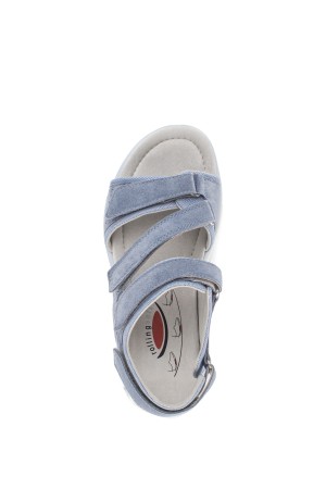 Gabor 86.839.46 rollende wandelsandaal - Blauw Gabor 86.839.46 rollende wandelsandaal - Blauw