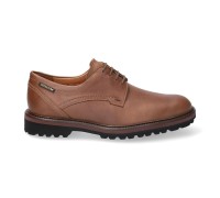 Mephisto BATISTE men's dressed ace-up shoe - Chestnut brown