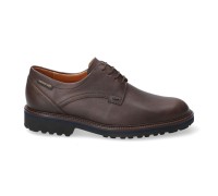Mephisto BATISTE men's dressed ace-up shoe - Dark brown