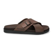 Mephisto GIULIO men'ssandal - Dark Brown Leather Mephisto GIULIO men'ssandal - Dark Brown Leather