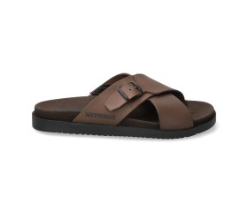 Mephisto GIULIO men'ssandal - Dark Brown Leather