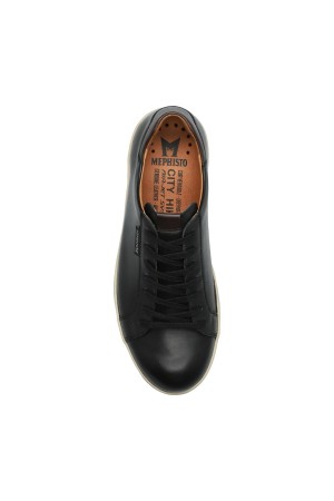 Mephisto HASKO Men's lace-up Sneaker - Black