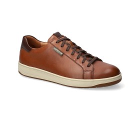 Mephisto HASKO Men's lace-up Sneaker - Hazelnut brown