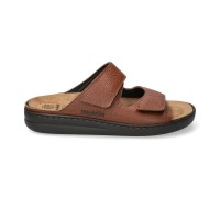 Mobils by Mephisto JAMES men's WIDE FIT (H) strap sandal - desert brown