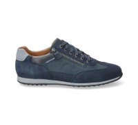 Mephisto LEON Men's Lace-up Sneaker - Blue Mephisto LEON Men's Lace-up Sneaker - Blue