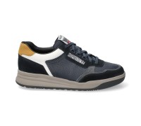 Mephisto NORWIN men's lace-up sneaker - blue