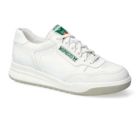 Mephisto NORWIN men's lace-up sneaker - white Mephisto NORWIN men's lace-up sneaker - white