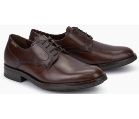 Mephisto SMITH -  men's lace up shoe - Brown leather