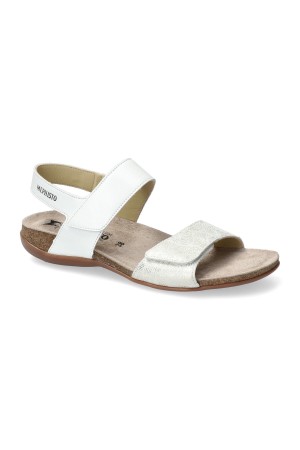 Mephisto AGAVE womens strap sandal - White beige