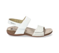 Mephisto AGAVE womens strap sandal - White beige Mephisto AGAVE womens strap sandal - White beige