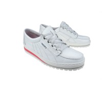 Mephisto SUPER LADY women lace-up shoe - white patent leather