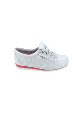 Mephisto SUPER LADY women lace-up shoe - white patent leather