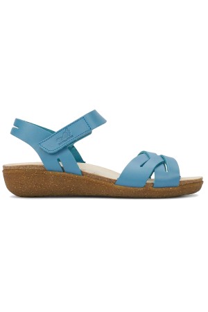 Mobils by Mephisto ONELIA Women's Sandal - Blue - WIDE FIT