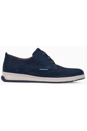 Mephisto LESTER nubuck lace up shoes for men blue