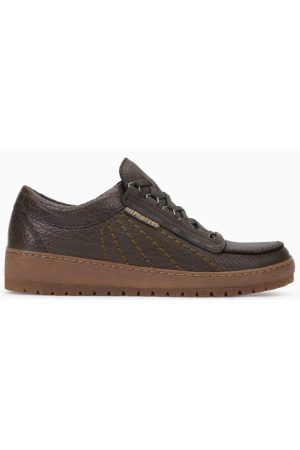 Mephisto Rainbow Oregon -  leather lace-up shoes for men - dark brown