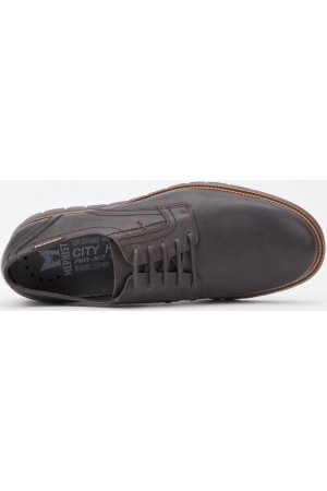 Mephisto BRETT men's lace-up shoe - dark brown leather