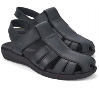 Mephisto CESAR leather sandals for men black