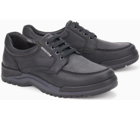 Mephisto CHARLES men's lace-up shoe - black leather