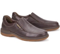 Mephisto DAVY dark brown slip-on shoes for men