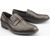 Mephisto ERIC dark brown leather loafer for men