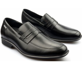 Mephisto ERIC black leather loafer for men