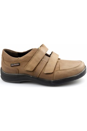 Mobils by Mephisto EYMAR camel brown mens shoe WIDE FIT