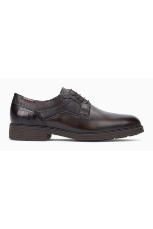 Mobils by Mephisto FLAVIEN - men's leather lace-up shoe dark brown    WIDE FIT