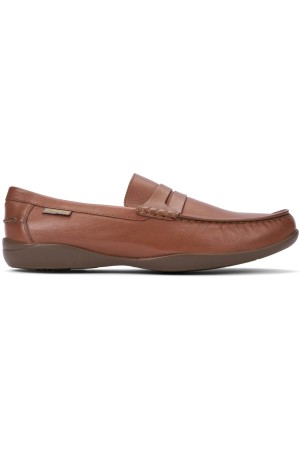 Mephisto IGOR chestnut brown leather men's loafers