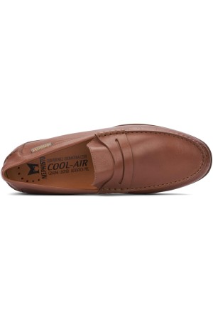Mephisto IGOR chestnut brown leather men's loafers