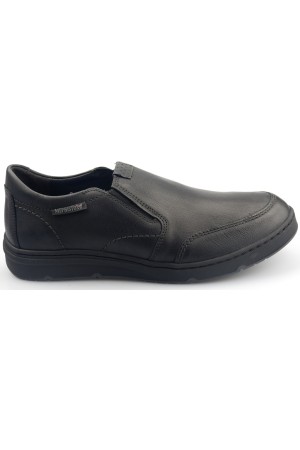 Mephisto JOSS - leather slip-on shoe for men - black