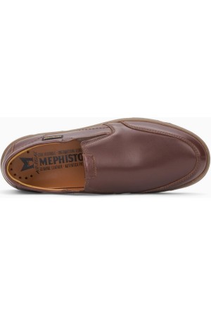 Mephisto JOSS hazelnut brown leather slip-on shoe for men