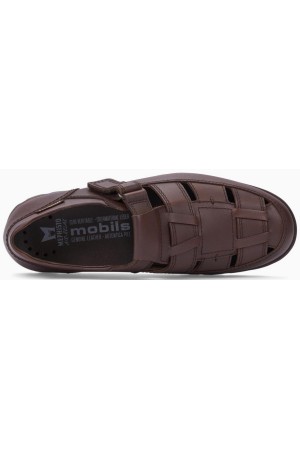 Mobils by Mephisto KENNETH Men's Shoe - Wide Fit - Dark Brown