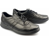 Mephisto LASER black leather laceshoes for women