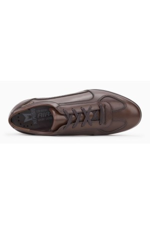Mephisto LEONZIO leather sneaker for men dark brown