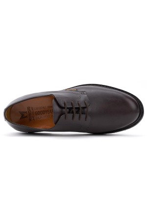 Mephisto MARLON ELCHO Men's Lace-up Shoe - Hand Made - Dark Brown Leather