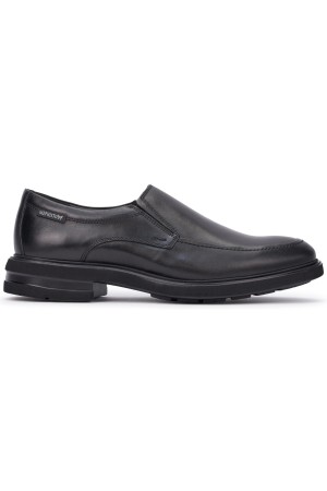 Mephisto ORSO-  Men's leather slip-on shoe - Black