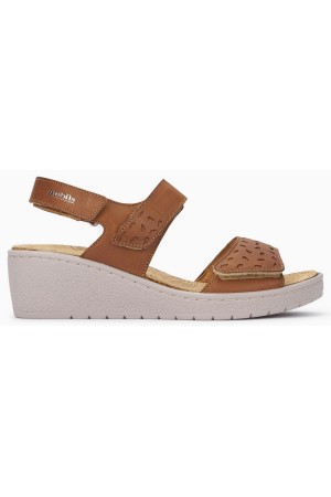 Mobils by Mephisto PENNY PERF Women's Sandal - Wide Fit - Brown