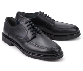 Mephisto PHOEBUS Men's Lace-up Shoe - Hand Made - Black