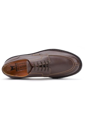 Mephisto PHOEBUS Men's Lace-up Shoe - Hand Made - Dark Brown