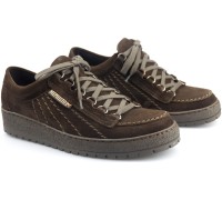 Mephisto RAINBOW dark brown suede lace-up shoe for men