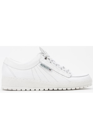 Mephisto RAINBOW white leather lace-up shoes for men