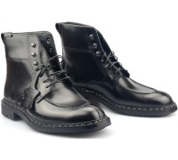 Mephisto SERGIO HERITAGE black leather exclusive handmade GOODYEAR WELT boot for men