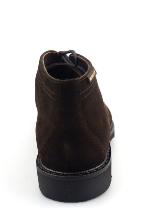 Mephisto TIBERIO dark brown suede boots for men