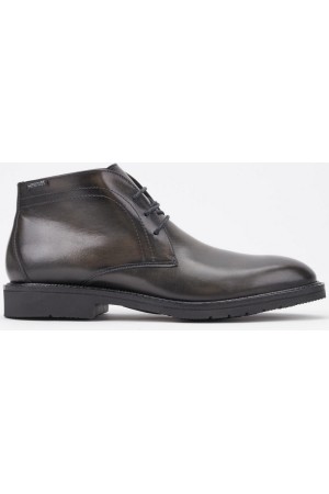 Mephisto TIBERIO CRUST dark grey leather handmade boots for men