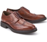 Mephisto TYRON Handmade Men's Lace-Up Shoe - Chestnut Brown Leather  GOODYEAR WELT