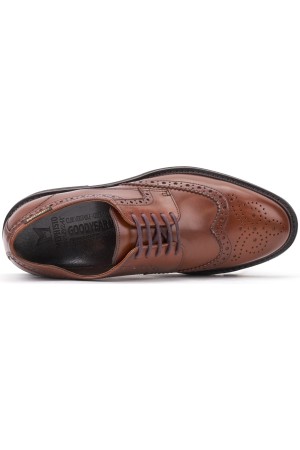 Mephisto TYRON Handmade Men's Lace-Up Shoe - Chestnut Brown Leather  GOODYEAR WELT