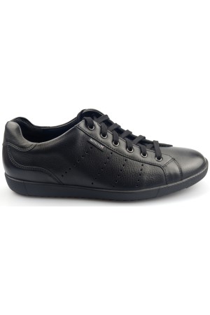 Mephisto ULYSSE SWEET black leather sneaker for men