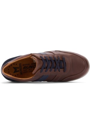 Mephisto VITO leather lace shoe for men chestnut brown