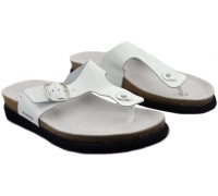 Mephisto HALE women's sandal - white patent leather
