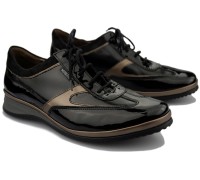 Mephisto LISON - women's lace-up shoe - black patent leather